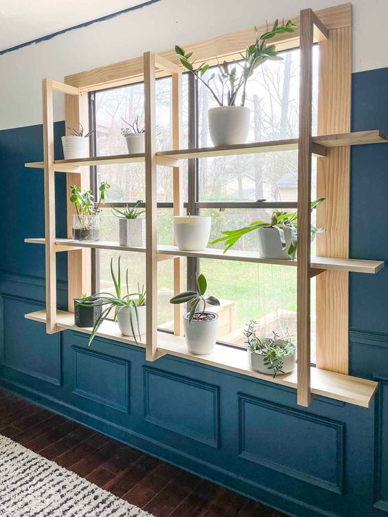 window plant shelf