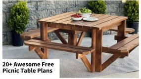 free picnic table plans