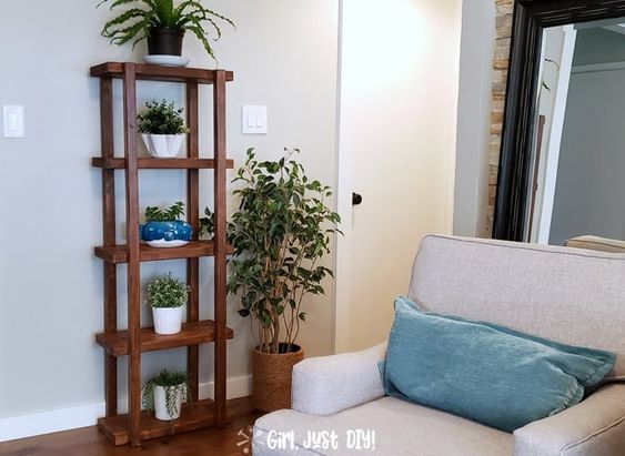 2x4 plant stand