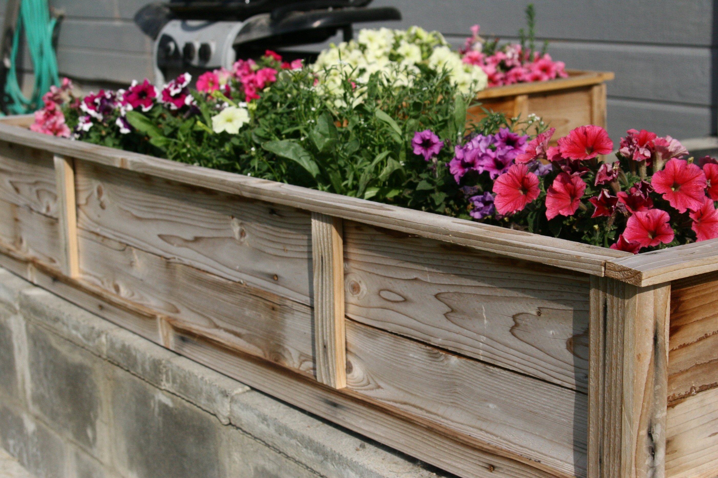 Ana White | Raised flower planter beds - DIY Projects