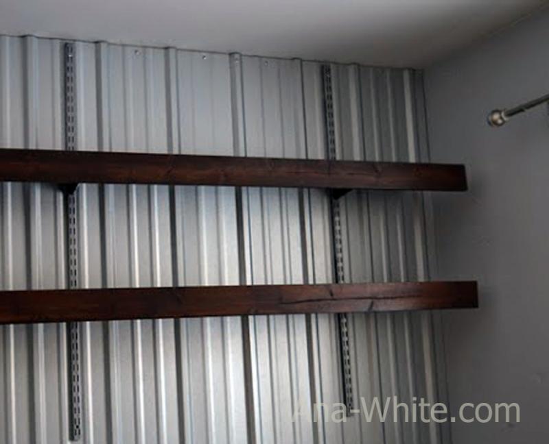 wire shelf cover faux floating shelves wire shelf upgrade