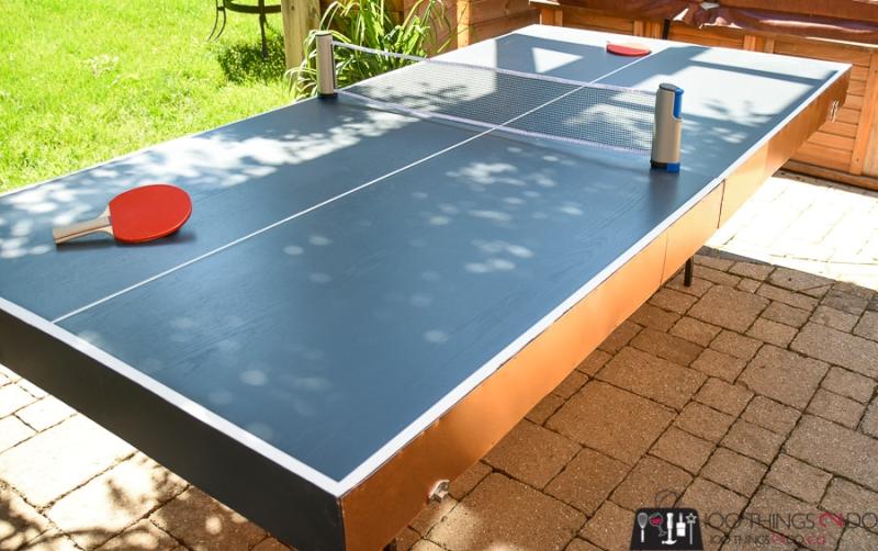 diy ping pong table folding ping pong table