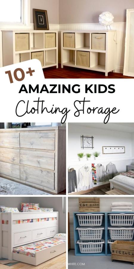 10+ Best Ways to Store Kids Clothes