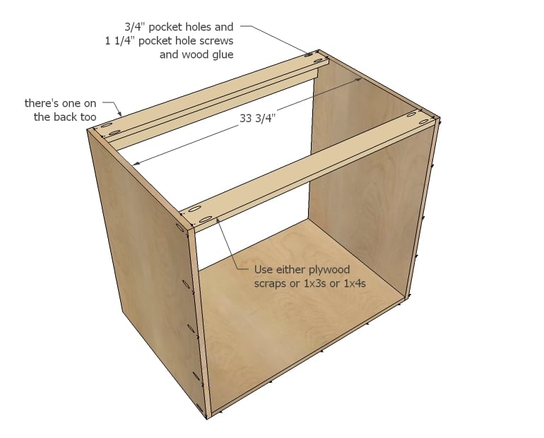 36" Corner Base Easy Reach Kitchen Cabinet - Basic Model