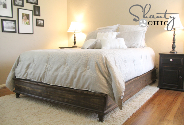 Ana White | Build a Chestwick Platform Bed - Queen Size | Free and 