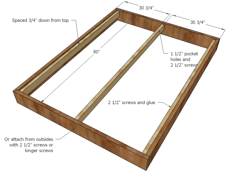 Free queen size bed plans woodworking plans and, Here are your search ...