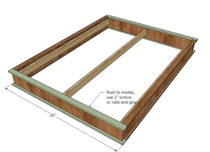 Platform Bed with Drawers Plans