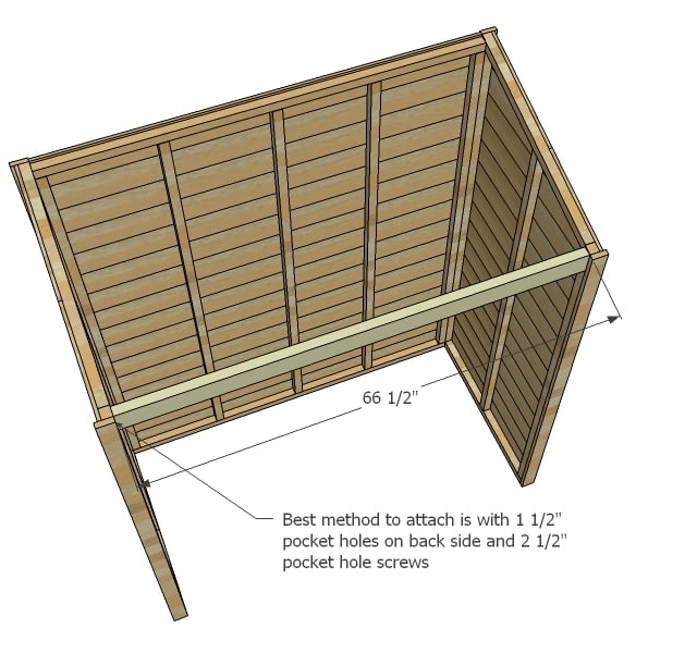 Ana White | Build a Small Cedar Fence Picket Storage Shed | Free and ...