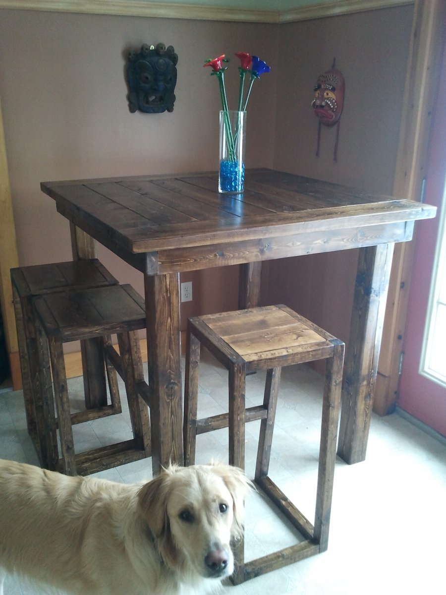 Pub style table | Do It Yourself Home Projects from Ana White