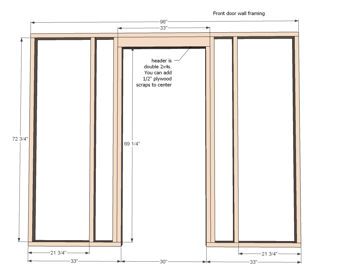 How to Build a Shed Door with a Wall