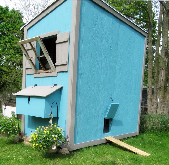  Shed Chicken Coop | Free and Easy DIY Project and Furniture Plans