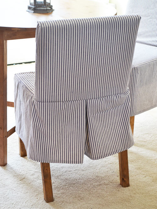 Easiest Parson Chair Slipcovers