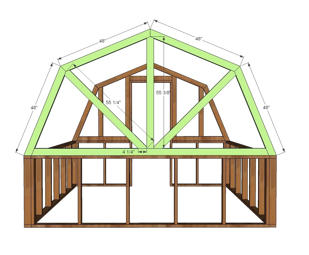Greenhouse Roof Barn Plans