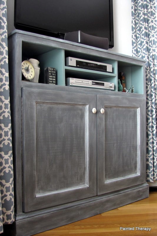 Ana White | Tall Corner Media Console - DIY Projects