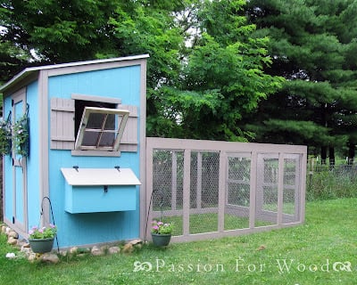 Ana White | Build a Chicken Coop Run for Shed Coop | Free and Easy DIY ...