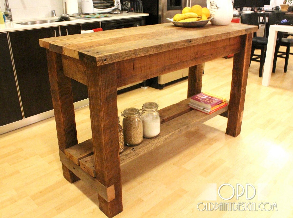  Gaby Kitchen Island | Free and Easy DIY Project and Furniture Plans