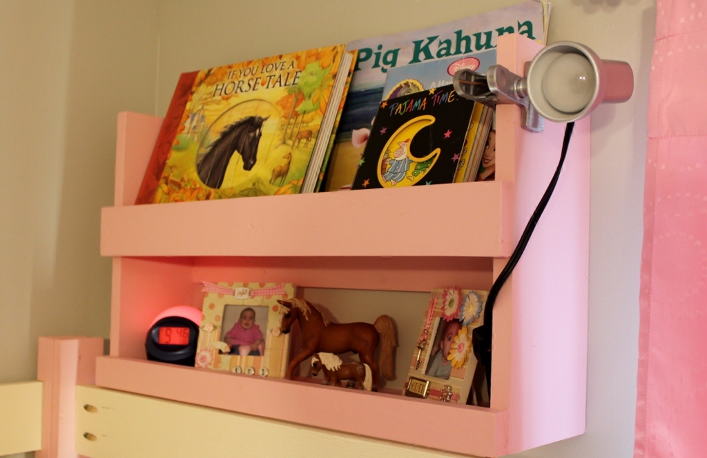 Bunk Bed Shelf Organizer  Do It Yourself Home Projects from Ana White