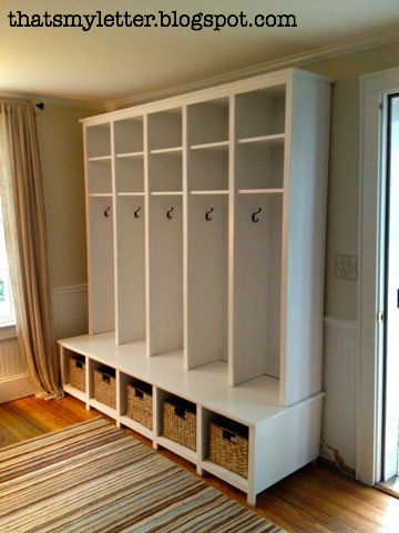 Mudroom Lockers with Bench