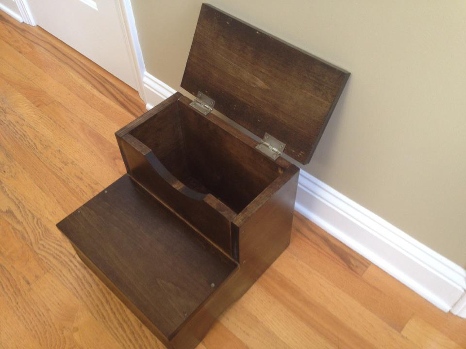 Storage Step Stool - First Build! | Do It Yourself Home Projects from ...