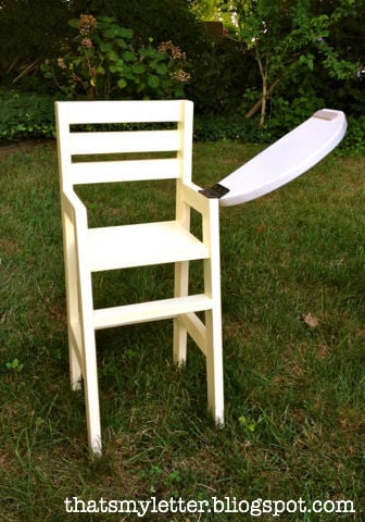 Ana White doll high chair - DIY Projects