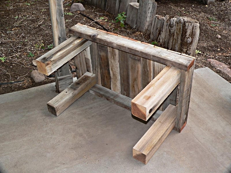 Old Wood Bench Project
