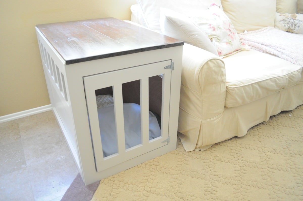 Dog Crate End Table