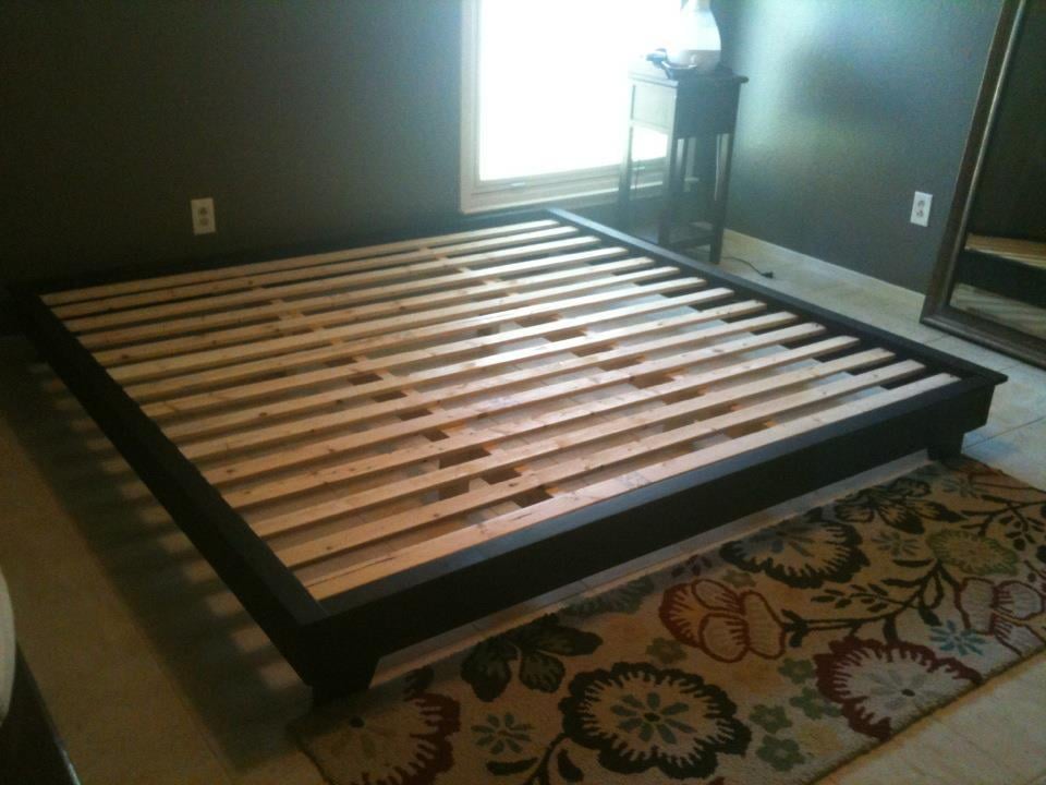 Ana White | King Sized Hailey Platform Bed - DIY Projects
