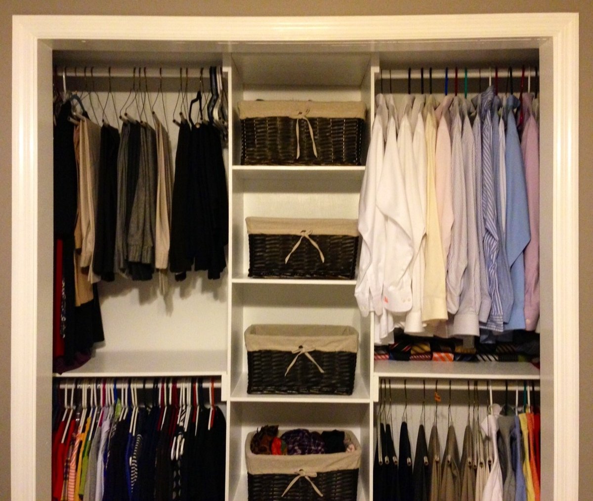 Simple Closet Organizer | Do It Yourself Home Projects from Ana White