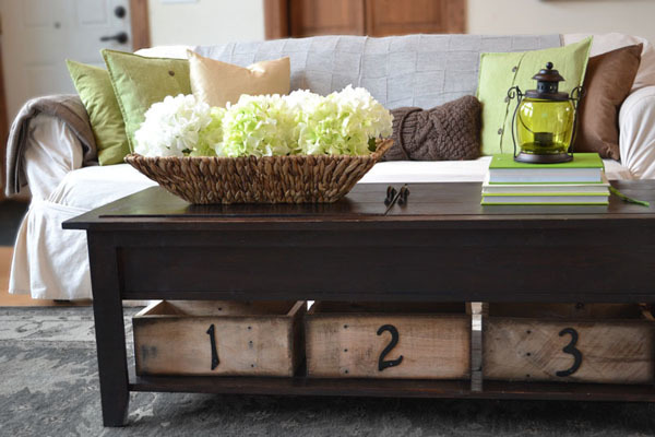 Coffee Table Made From Pallets
