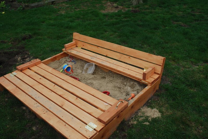 Sand Box with Cover