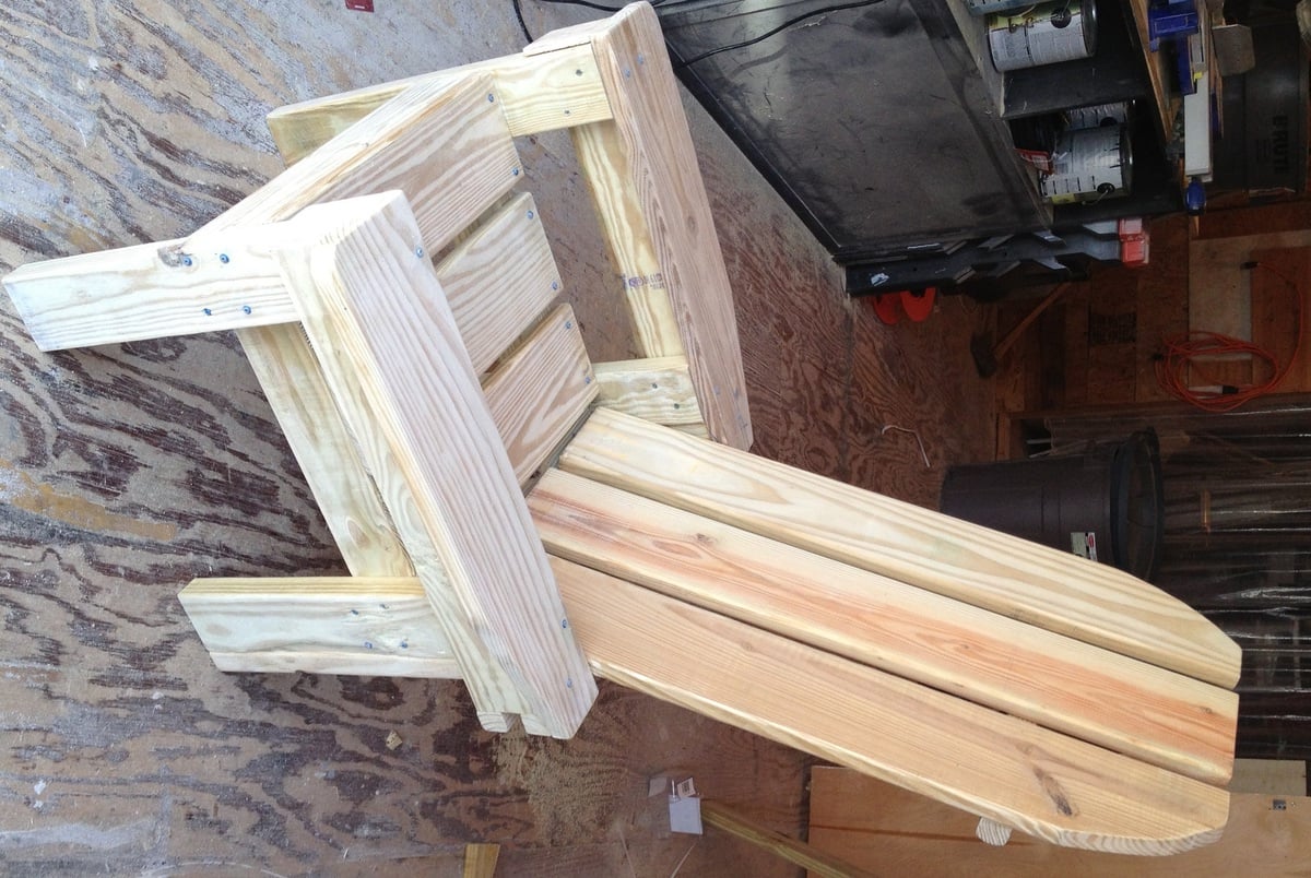 adirondack chair plans with 2×4 » woodworktips