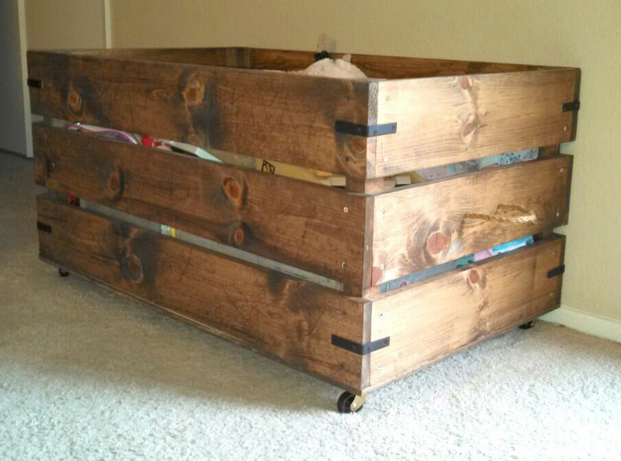 Wood Toy Box | Do It Yourself Home Projects from Ana White