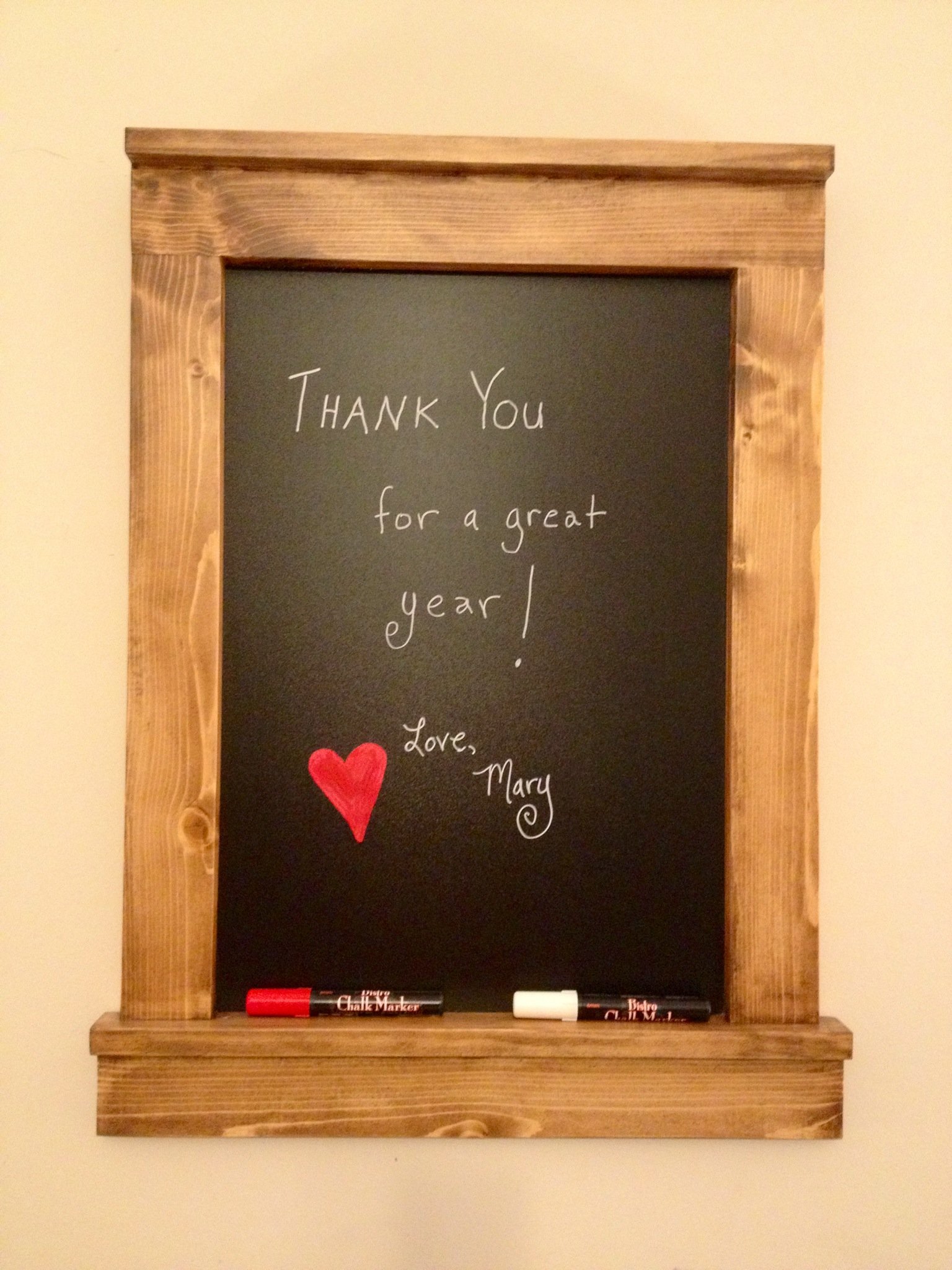 Ana White | Framed Chalkboard gift - DIY Projects