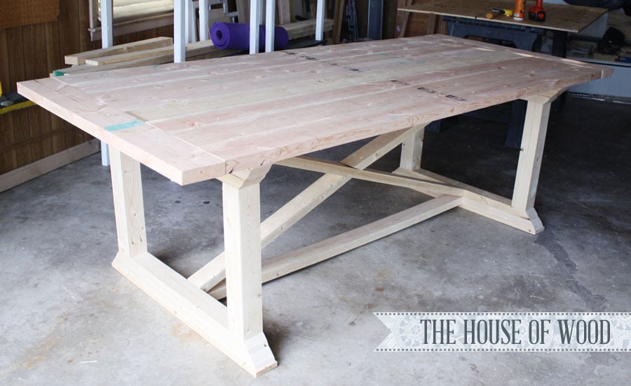 DIY Dining Room Table Plans