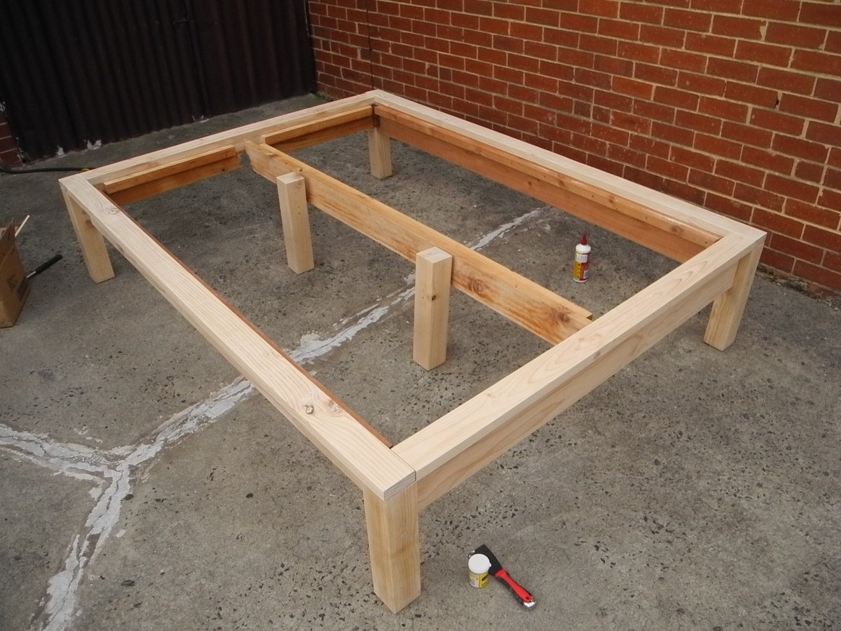 build wood platform bed download how diy platform wood bed frames 