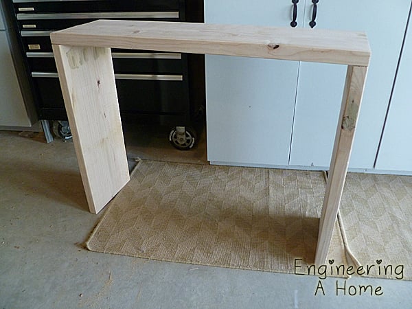 Malm Inspired Console Table
