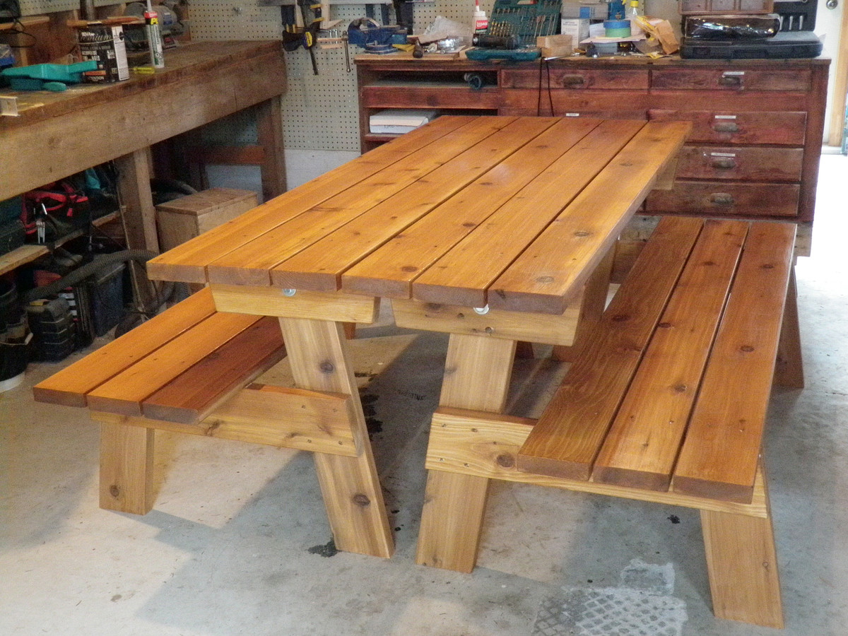 SIDED PICNIC TABLE PLANS « PICNIC TABLES