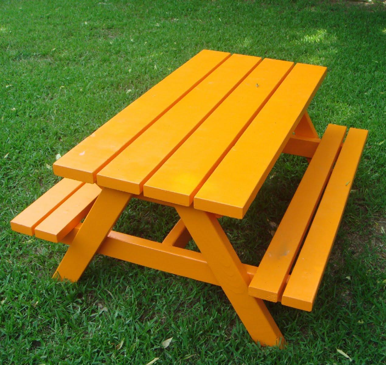 Ana White  Build a Bigger Kid's Picnic Table - DIY Projects