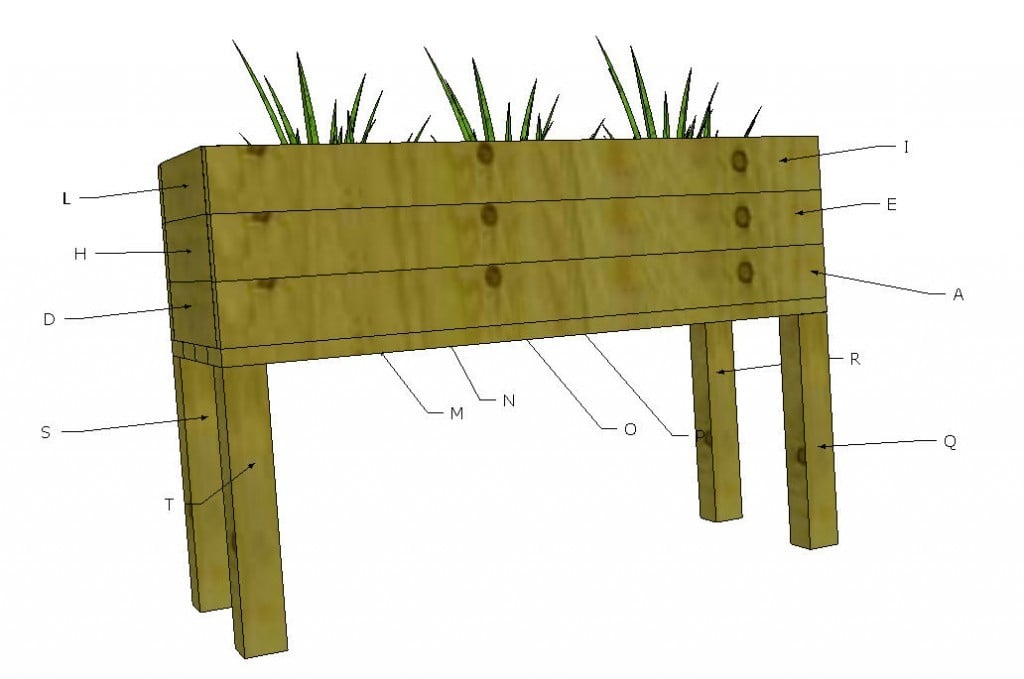 Wood Planter Box Plans