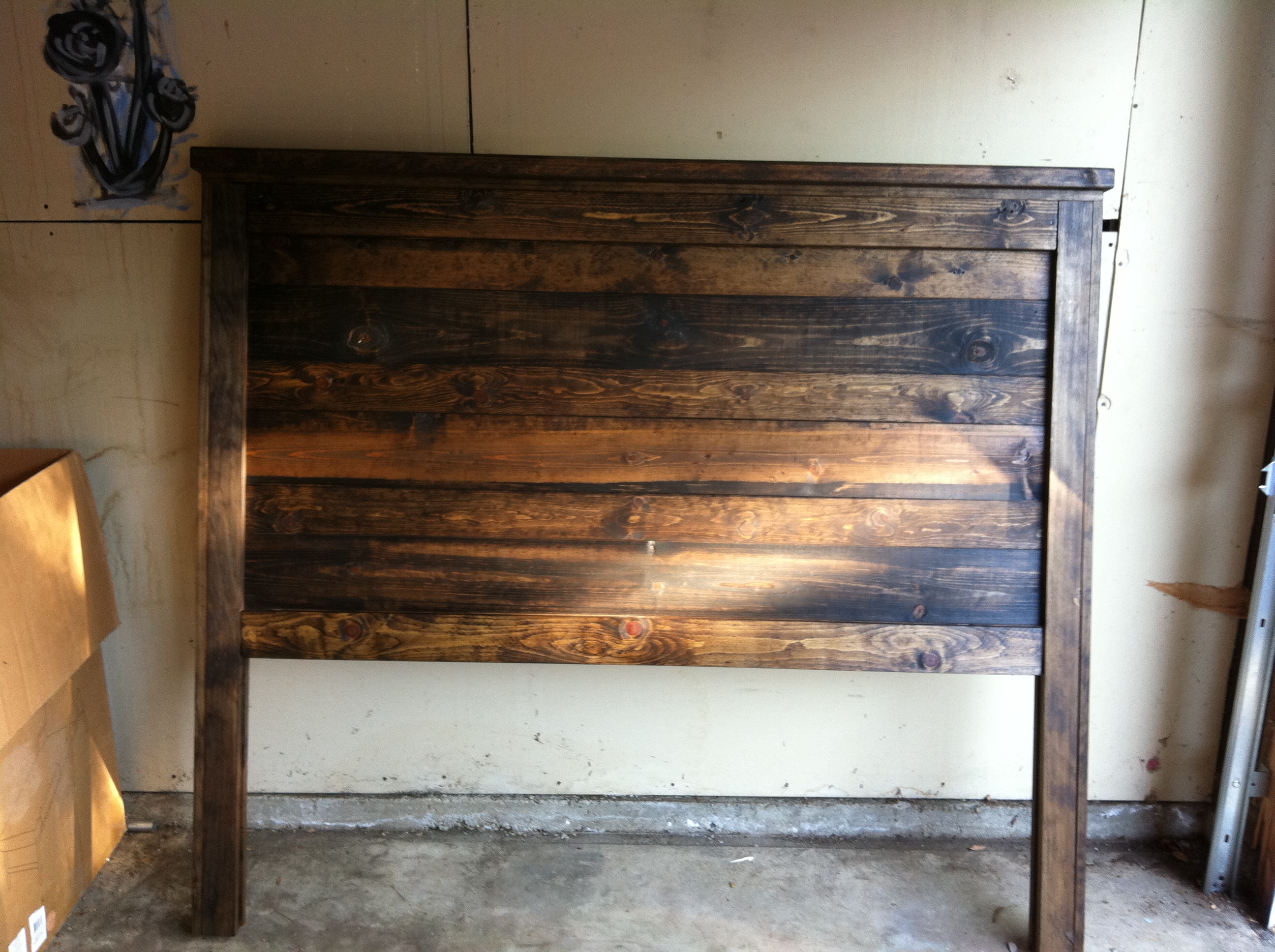 Reclaimed Queen Wood Bed | Do It Yourself Home Projects from Ana White