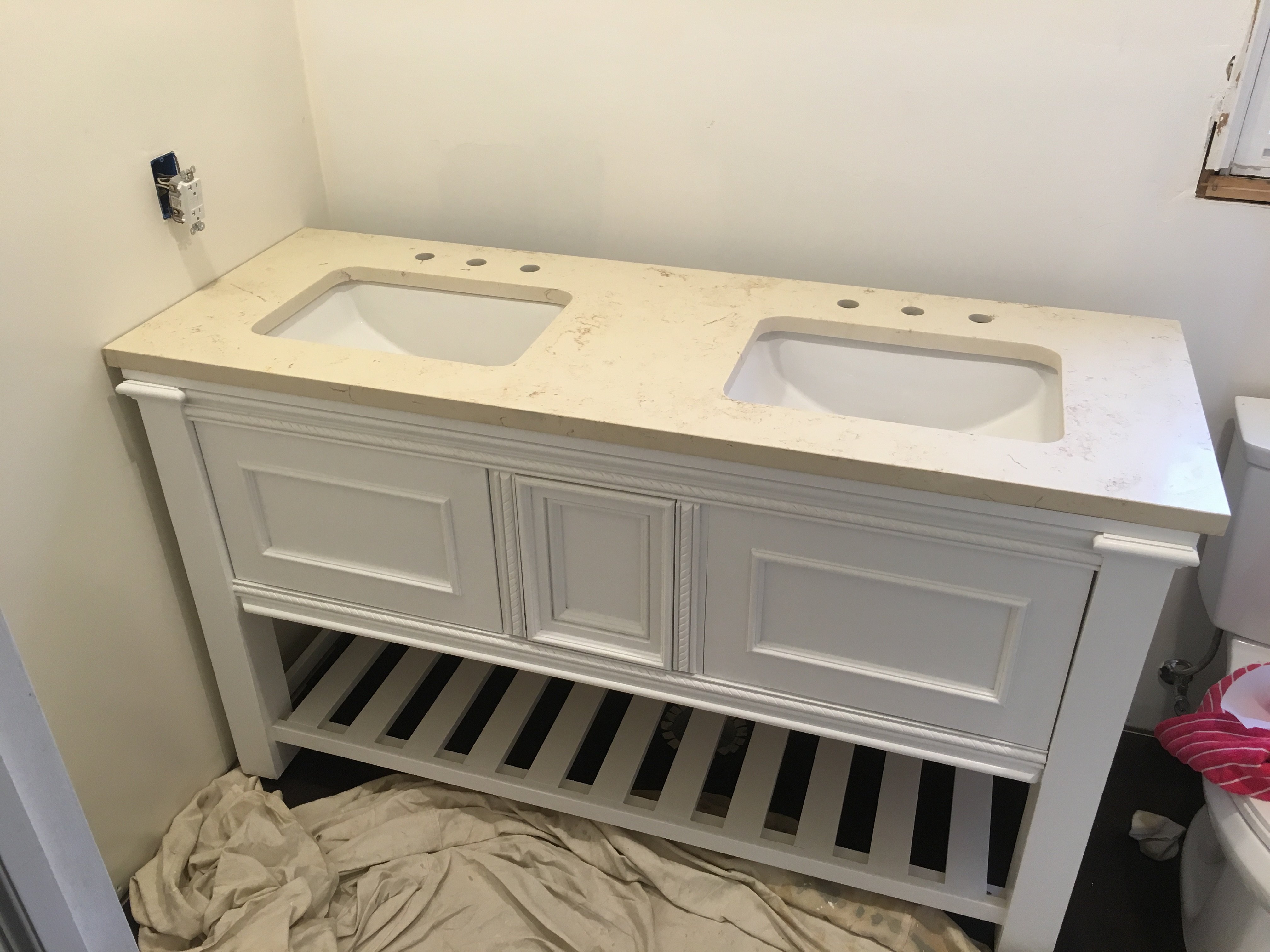 Ana White Build A Bathroom Vanity Cabinet