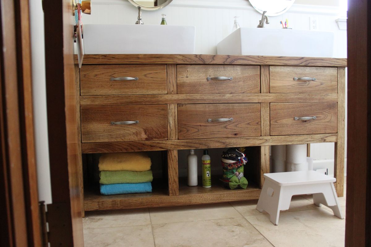 Pictures Of Dressers Used As Bathroom Vanity