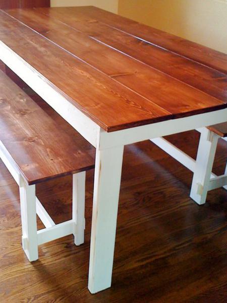  Build a Rustic Table | Free and Easy DIY Project and Furniture Plans