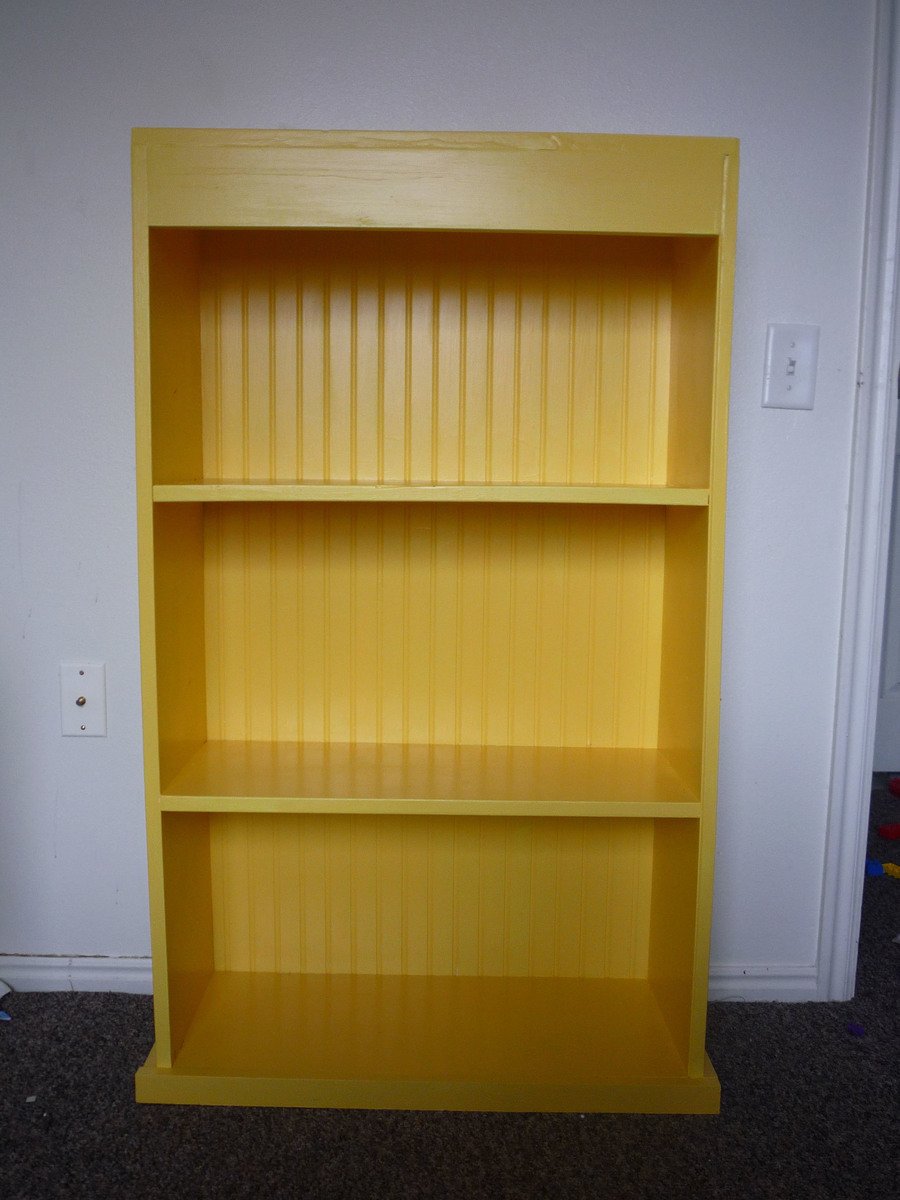 Ana White Sunny Yellow Bookshelf Diy Projects