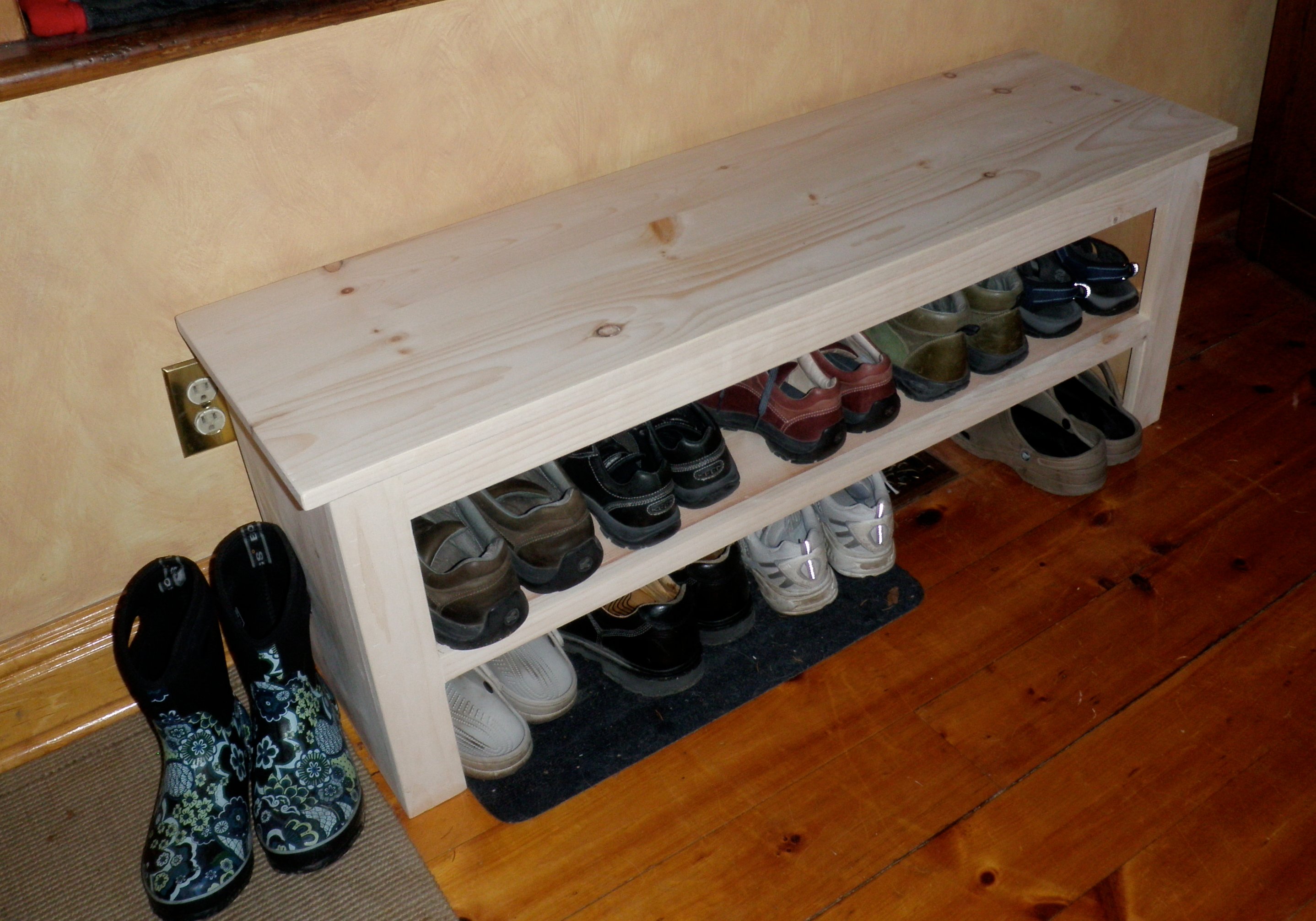 Dear: Guide to Get Wood shoe rack bench plans
