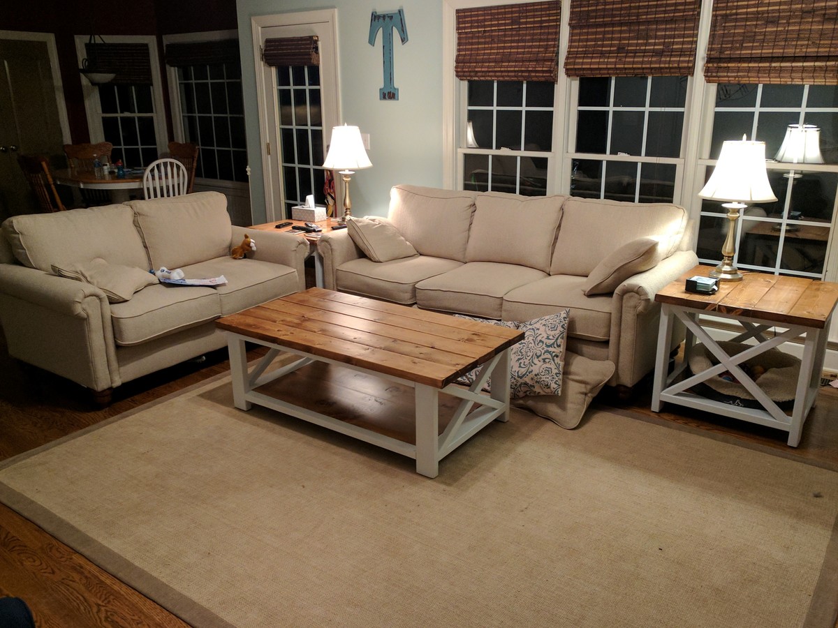 Ana White Rustic X Coffee Table - DIY Projects