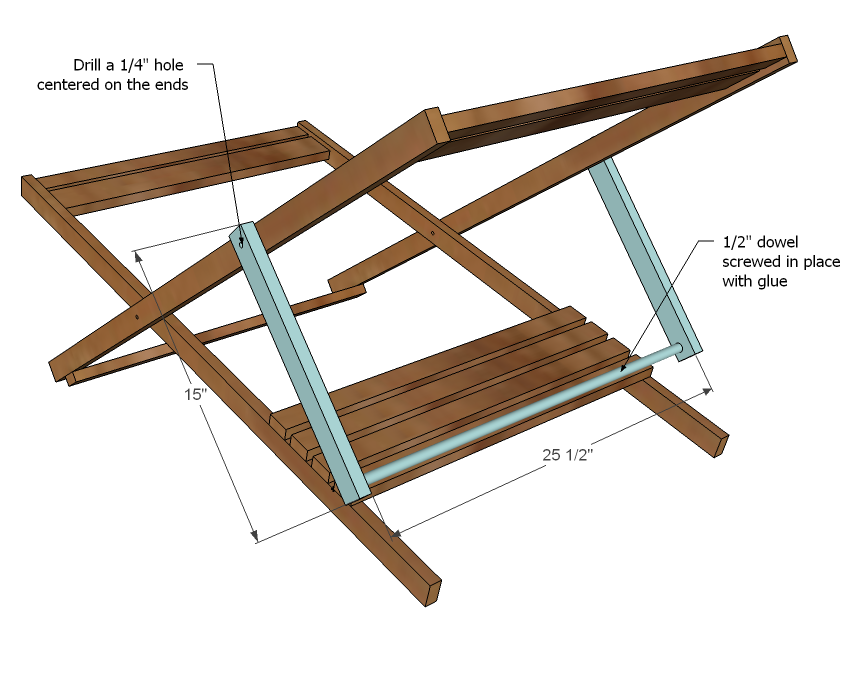 DIY Folding Chair Plans