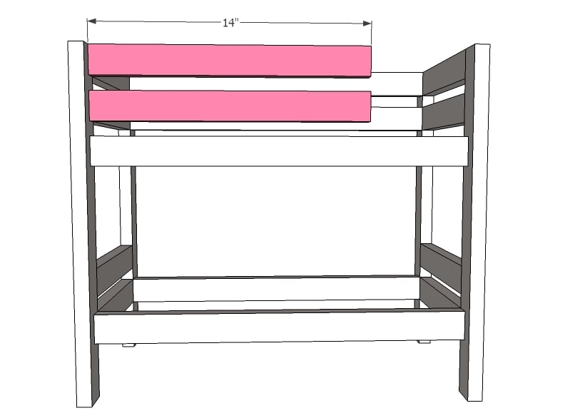 Ana White | Build a Doll Bunk Beds for American Girl Doll and 18" Doll 