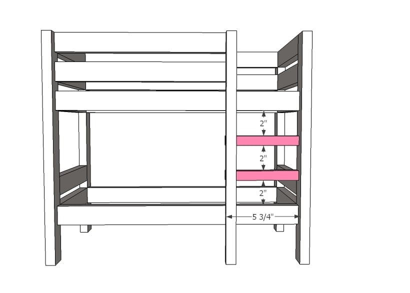 Ana White | Build a Doll Bunk Beds for American Girl Doll and 18" Doll ...
