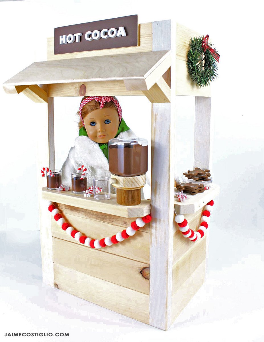 american girl doll stand